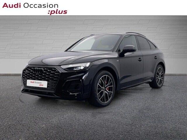 Noir mythe métallisé Utilisé 2023 Audi Q5 S-Line SUV | 54 990 € (Prix assez cher) - Image 1/4