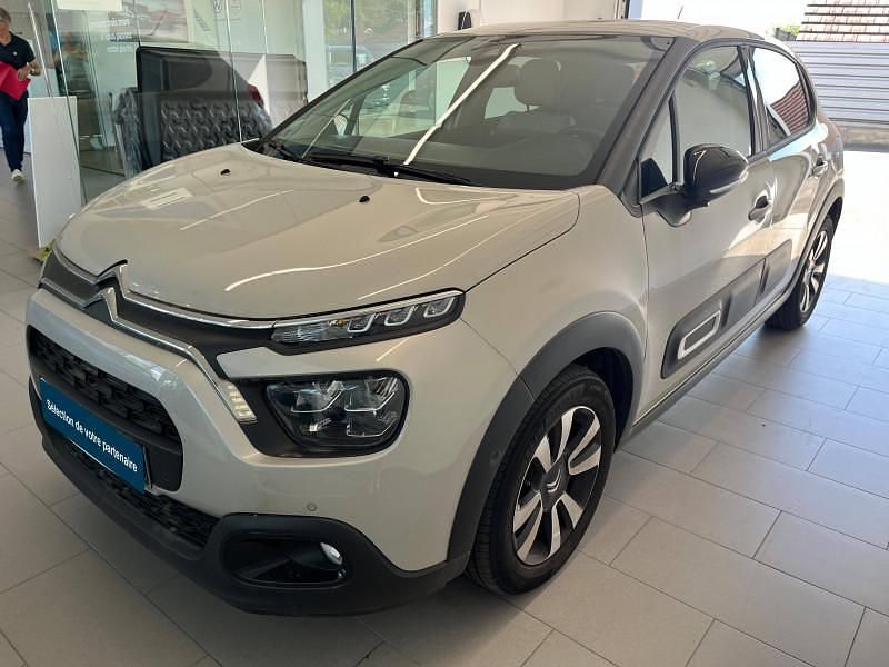 Beige Utilisé 2021 Citroën C3 PureTech Citadine | 12 970 € (Prix juste) - Image 1/4