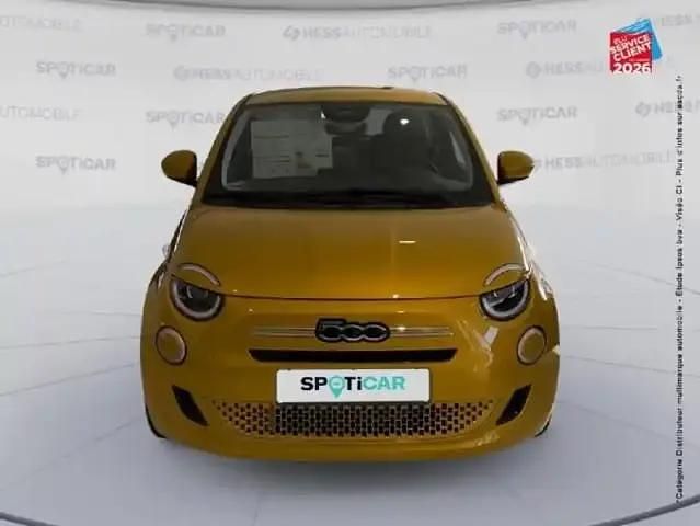 Yellow gold métal Nouvelle 2025 Fiat 500 Berline | 20 499 € (Prix juste) - Image 1/3
