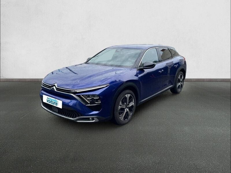 Bleu Utilisé 2022 Citroën C5 X Feel Break | 20 310 € (Bon prix) - Image 1/4