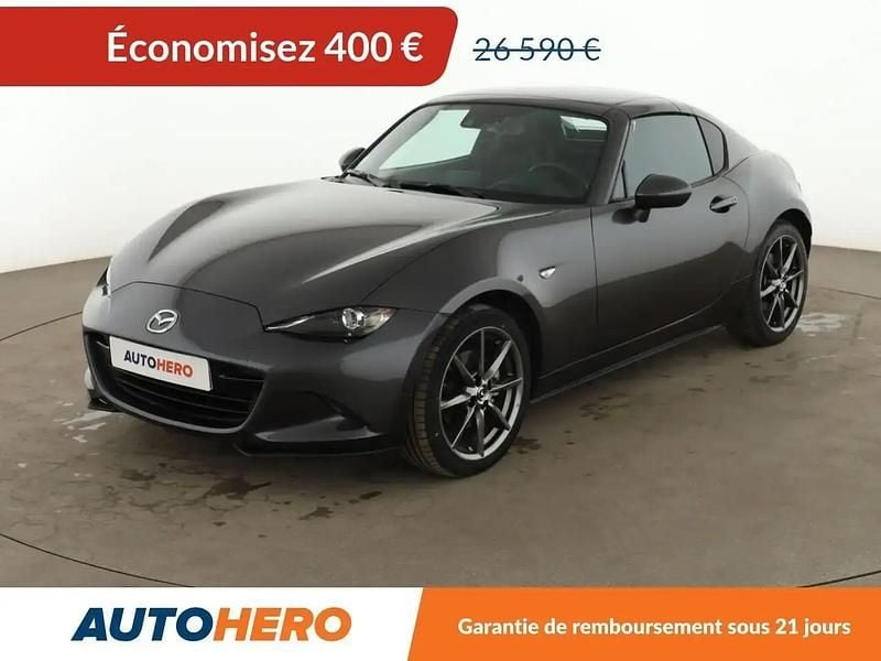 Occasion Mazda MX5 Selection 160 ch (117 kW) 2018 Gris Cabriolet