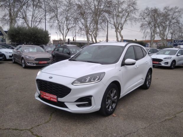 Blanc Utilisé 2021 Ford Kuga Business Edition SUV | 25 500 € (Prix juste) - Image 1/4
