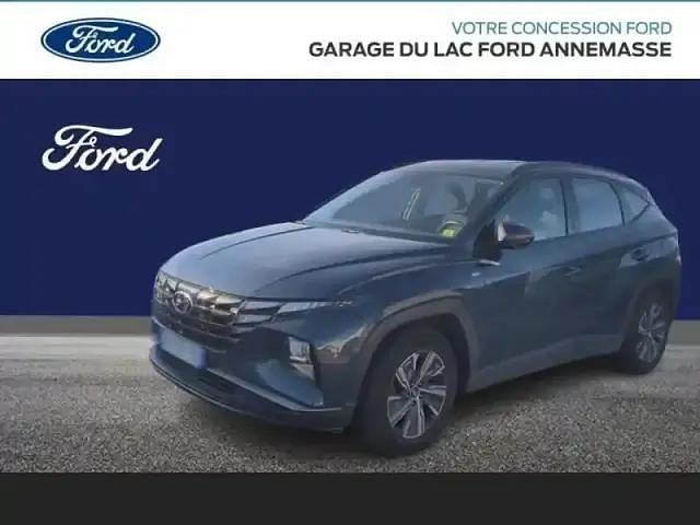 Teal blue métal Occasion 2022 Hyundai Tucson SUV | 21 990 € (Super prix) - Image 1/4