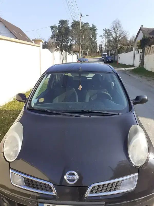Noir Utilisé 2008 Nissan Micra Pack Citadine | 2 300 € - Image 1/4