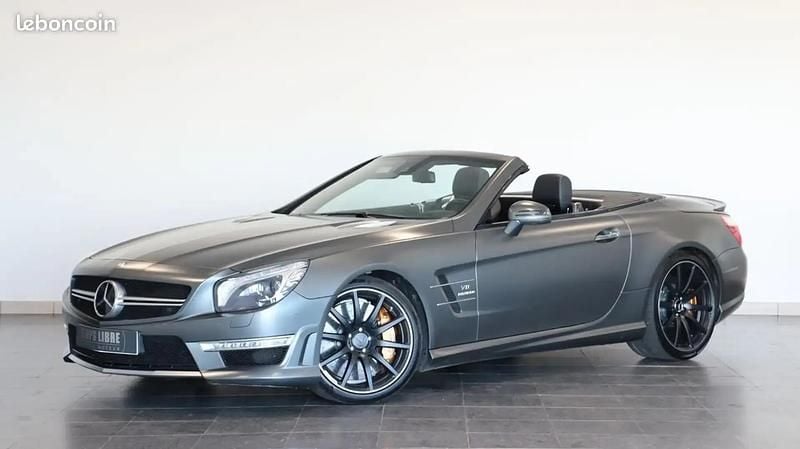 Gris Occasion 2012 Mercedes SL63 AMG AMG Cabriolet | 79 990 € - Image 1/4