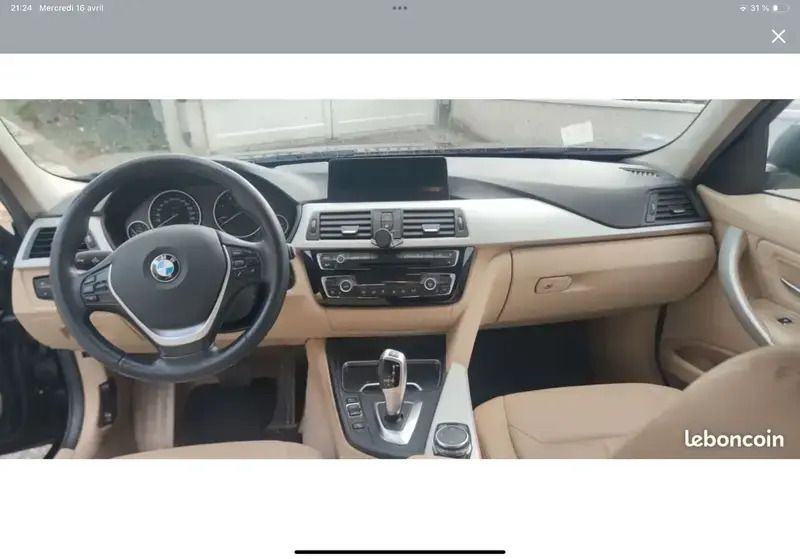 Noir Utilisé 2016 BMW 318 Break | 15 750 € (Prix juste) - Image 1/4