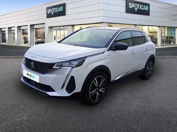 Blanc Utilisé 2021 Peugeot 3008 GT | 24 970 € (Prix assez cher) - Image 1/4