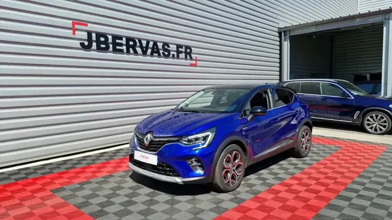 Bleu Utilisé 2022 Renault Captur Techno SUV | 17 990 € (Prix juste) - Image 1/4