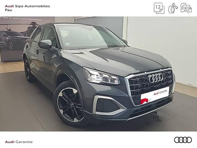 Gris manhattan métallisé Occasion 2022 Audi Q2 Design SUV | 23 990 € (Bon prix) - Image 1/4