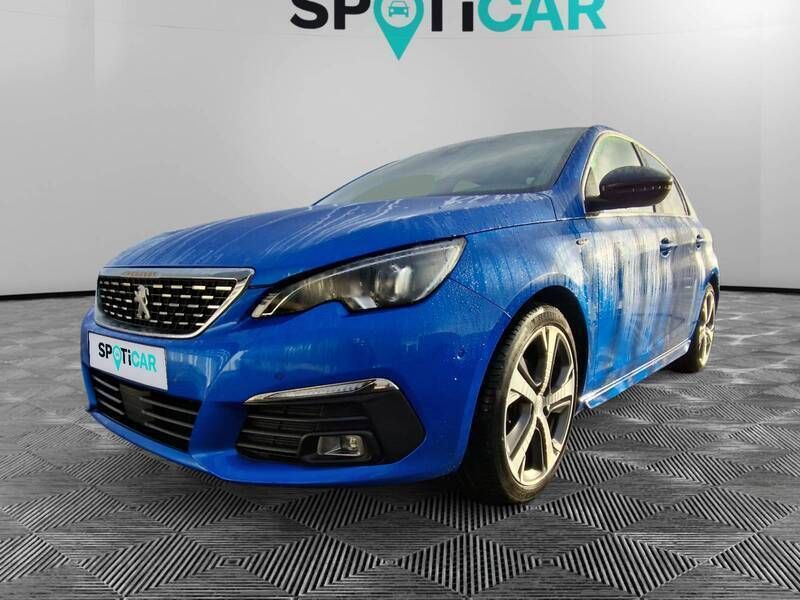 Bleu Utilisé 2020 Peugeot 308 S Berline | 15 990 € (Prix juste) - Image 1/3