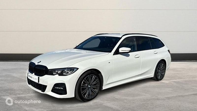 Blanc Utilisé 2021 BMW 320 M Sport Break | 31 999 € (Prix juste) - Image 1/4