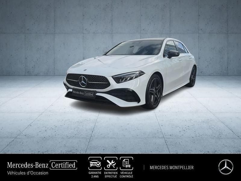 Blanc polaire Utilisé 2025 Mercedes A180 AMG line Berline | 37 880 € (Prix juste) - Image 1/4