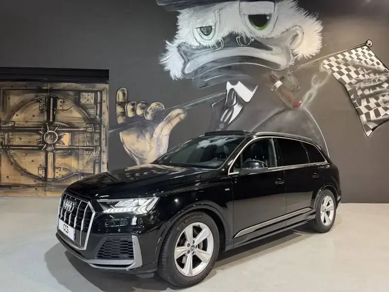 Noir Utilisé 2020 Audi Q7 S-Line SUV | 55 990 € - Image 1/4