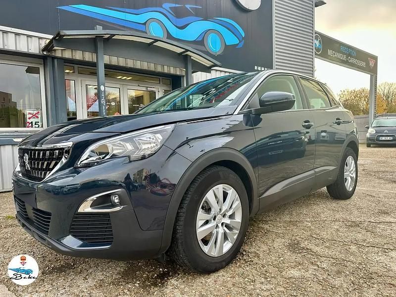 Gris Utilisé 2021 Peugeot 3008 Active SUV | 12 900 € - Image 1/4