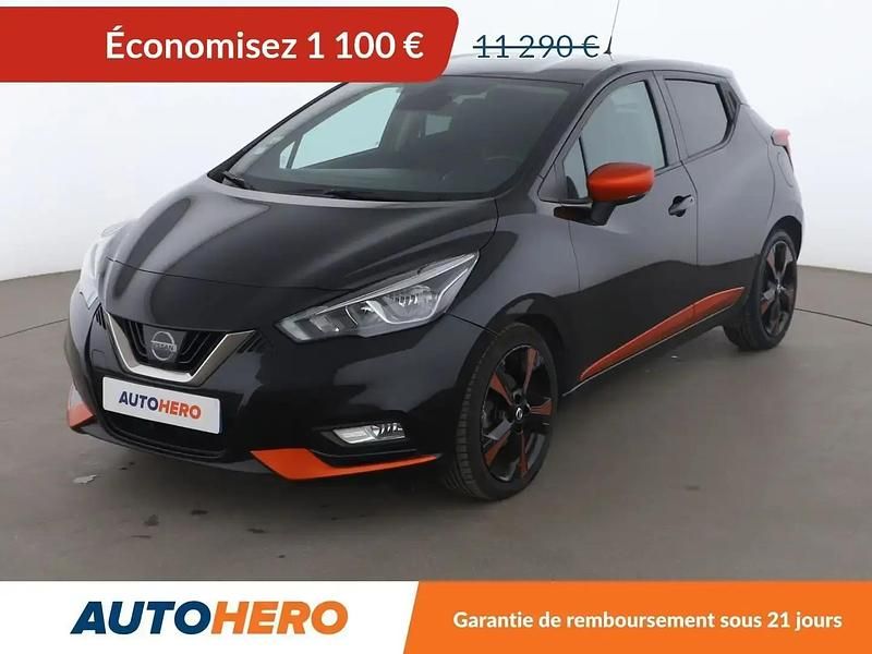 Noir Utilisé 2017 Nissan Micra N-Connecta Citadine | 10 190 € (Prix juste) - Image 1/2