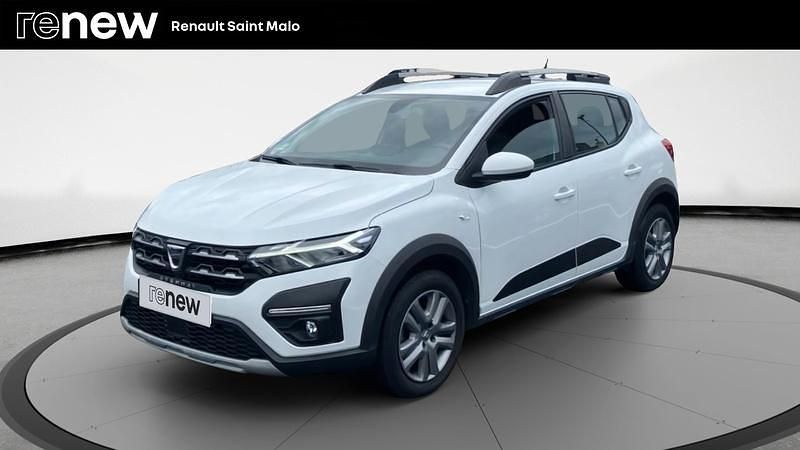 Blanc Utilisé 2022 Dacia Sandero Comfort Citadine | 14 290 € (Prix juste) - Image 1/4