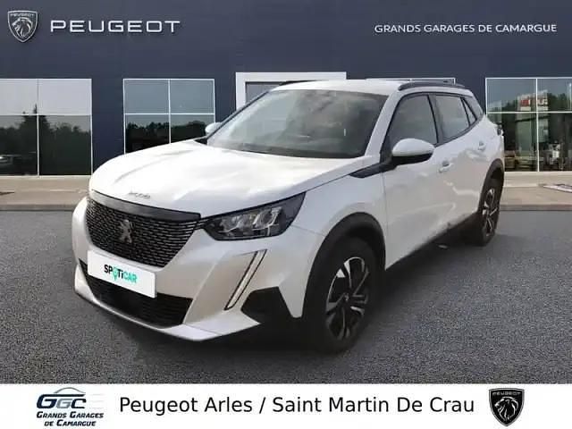 Blanc Utilisé 2020 Peugeot 2008 S SUV | 13 570 € (Prix juste) - Image 1/4