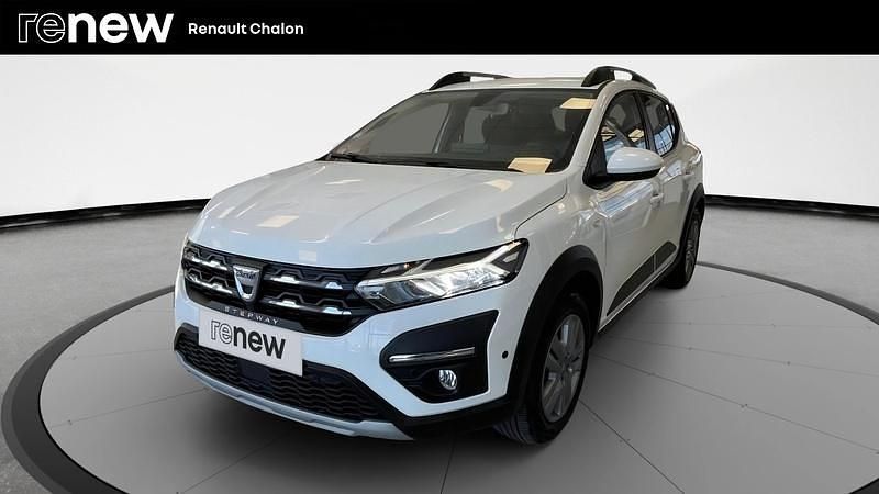 Blanc Utilisé 2022 Dacia Sandero Comfort Citadine | 14 500 € (Prix juste) - Image 1/4