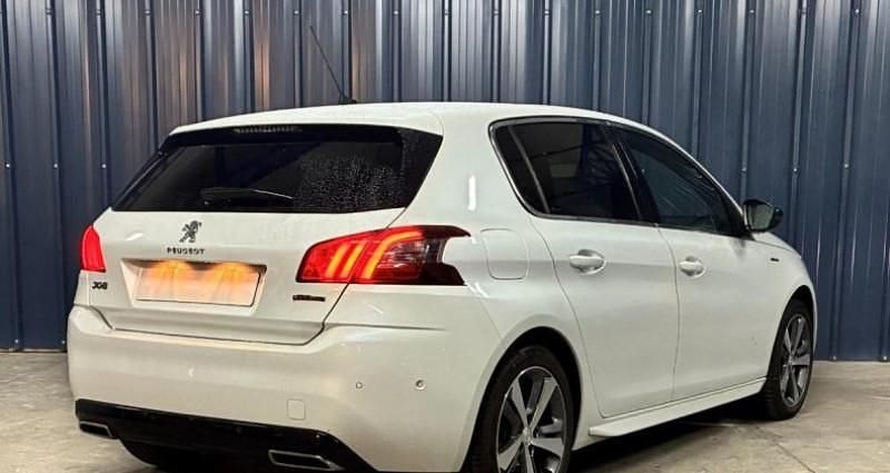 Occasion Peugeot 308 GT-line 131 ch (96 kW) 2018 Blanc Berline