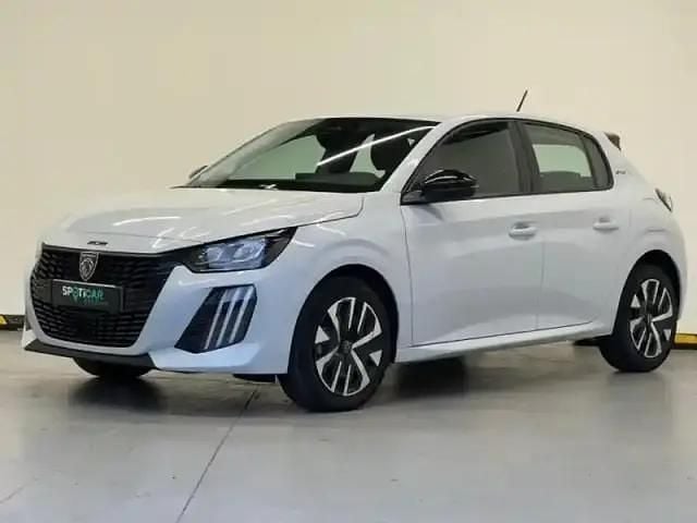 Blanc okénite (m) Utilisé 2025 Peugeot 208 Style Citadine | 18 990 € - Image 1/4