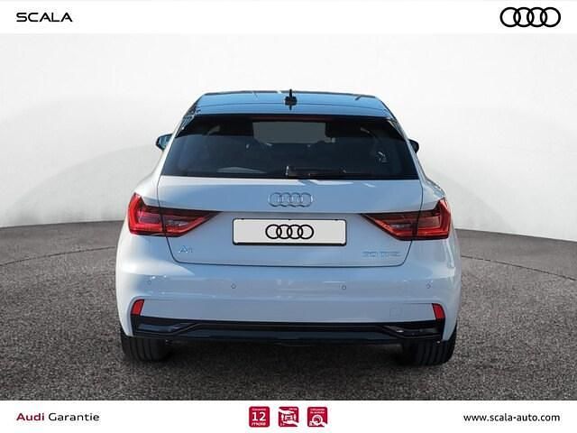 Occasion Audi A1 Sportback Design 116 ch (85 kW) 2026 Blanc glacier métallisé noir mythe métallisé Citadine