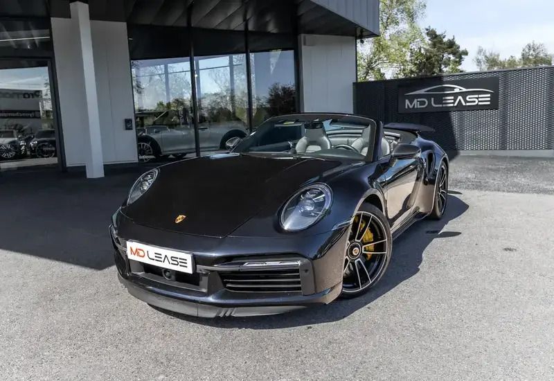 Noir Utilisé 2020 Porsche 911 Turbo S Cabriolet Cabriolet | 265 900 € - Image 1/4