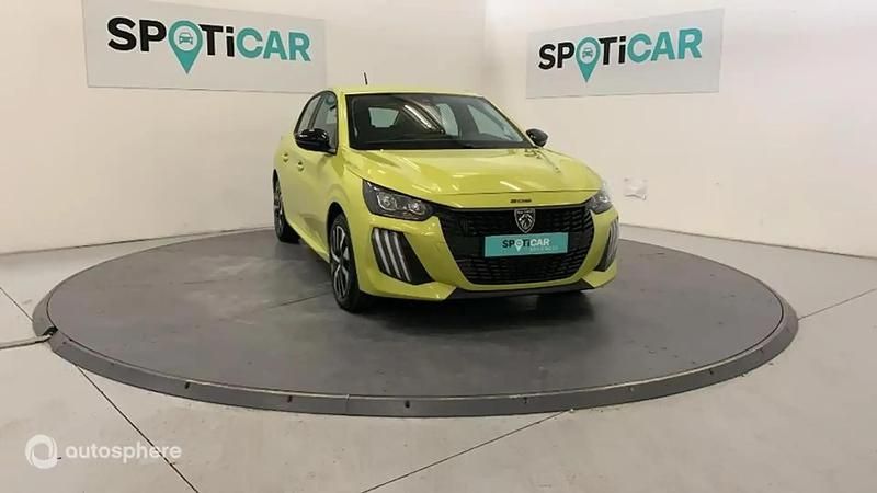 Occasion Peugeot 208 Active 102 ch (75 kW) 2024 Jaune Citadine