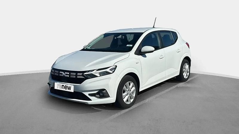 Blanc Utilisé 2022 Dacia Sandero Expression Citadine | 13 690 € (Prix juste) - Image 1/4