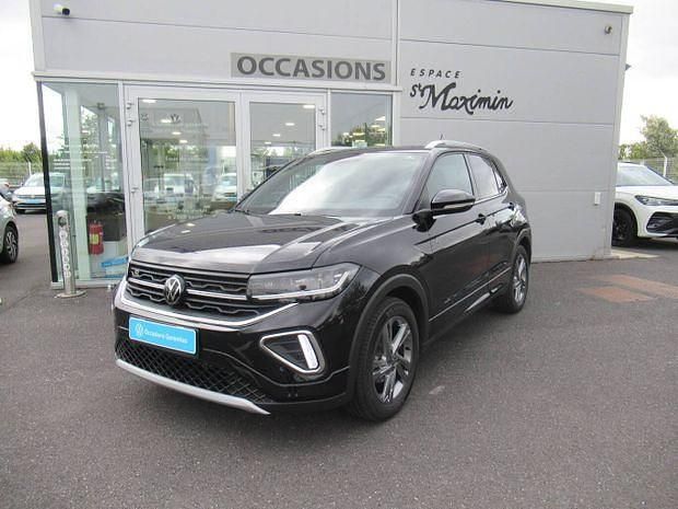 Noir Utilisé 2024 VW T-Cross R-line SUV | 29 990 € - Image 1/4