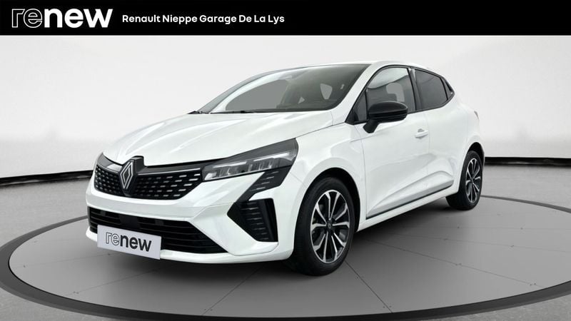 Blanc Utilisé 2024 Renault Clio V Techno Citadine | 18 499 € (Prix assez cher) - Image 1/4