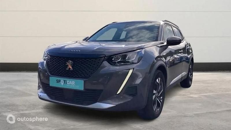 Gris Utilisé 2020 Peugeot 2008 Allure SUV | 12 299 € (Prix juste) - Image 1/4