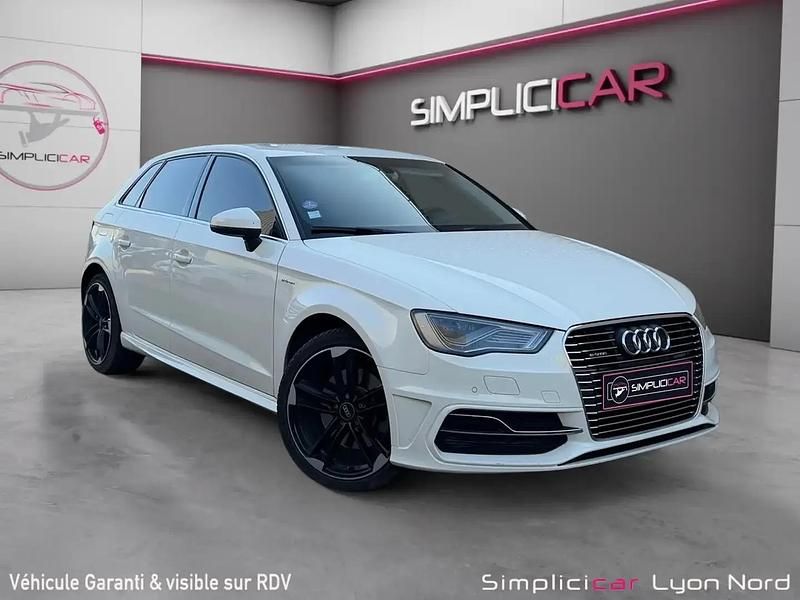 Blanc Occasion 2015 Audi A3 Sportback e-tron Ambition Citadine | 13 480 € - Image 1/4