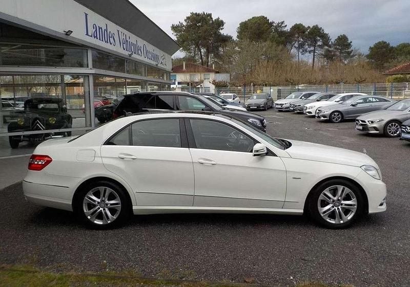 Occasion Mercedes E350 Avantgarde 266 ch (195 kW) 2012 Blanc Berline