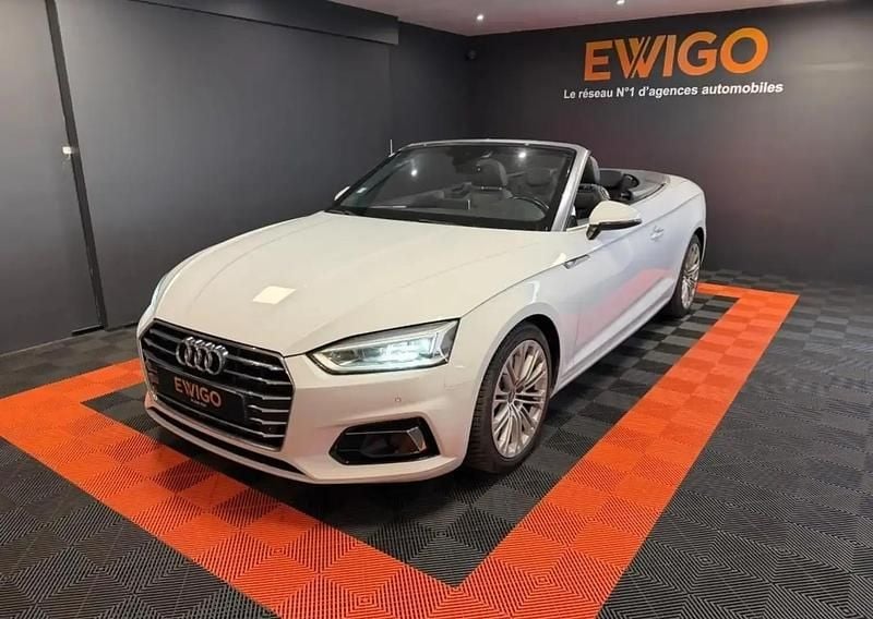 Bleu Occasion 2019 Audi A5 Cabriolet Design Cabriolet | 26 490 € (Super prix) - Image 1/4