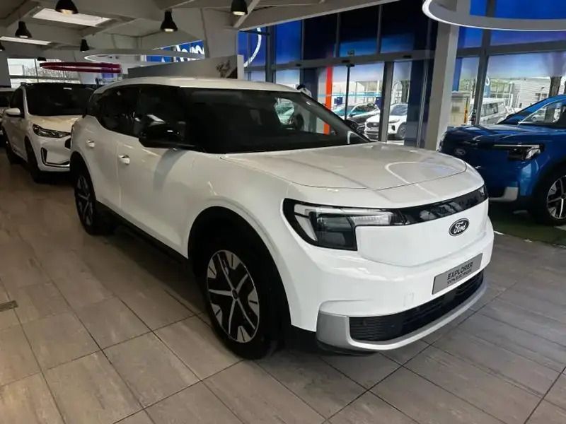 Blanc glacier Nouvelle 2024 Ford Explorer Extended Range SUV | 37 990 € (Super prix) - Image 1/4