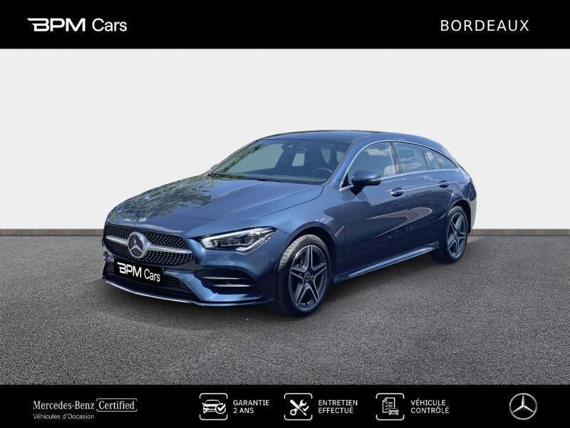 Bleu Utilisé 2022 Mercedes CLA250 AMG line Berline | 35 990 € - Image 1/3