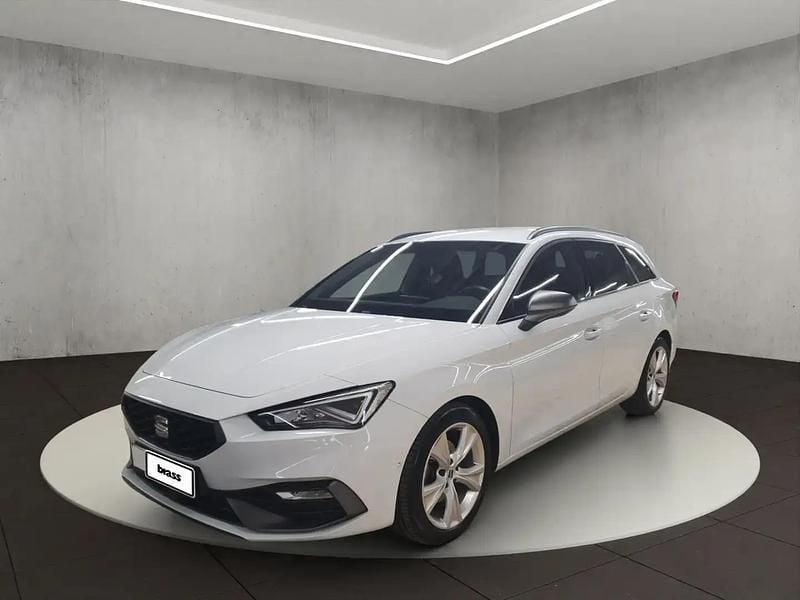 Blanc Utilisé 2021 Seat Leon FR Break | 21 450 € (Prix juste) - Image 1/4