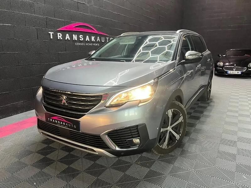 Gris Occasion 2019 Peugeot 5008 Crossway Monospace | 14 490 € (Bon prix) - Image 1/4
