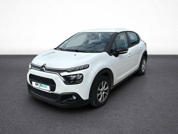 Blanc Utilisé 2021 Citroën C3 Business Class Citadine | 10 489 € (Bon prix) - Image 1/4