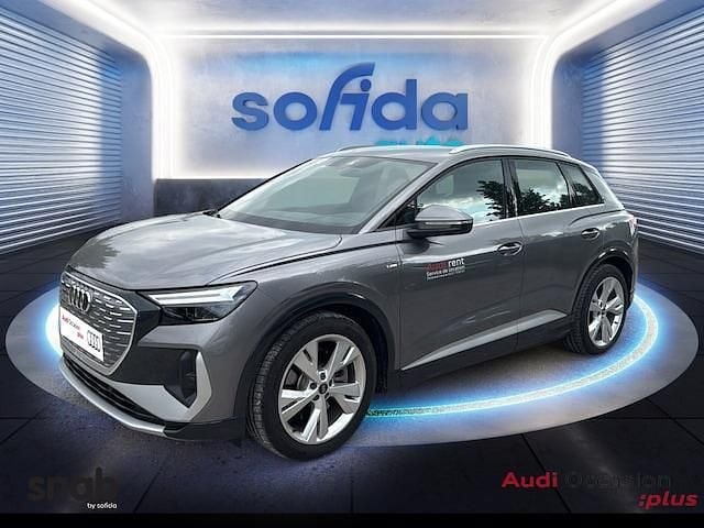 Gris typhon métallisé Occasion 2025 Audi Q4 e-tron S-Line SUV | 52 900 € (Prix cher) - Image 1/4