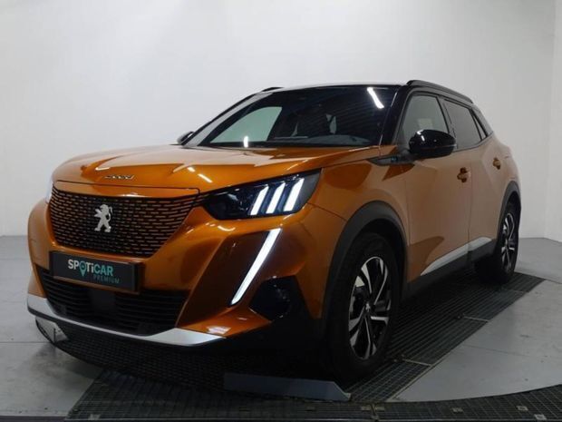 Orange Utilisé 2021 Peugeot e-2008 GTi SUV | 18 790 € (Prix juste) - Image 1/4