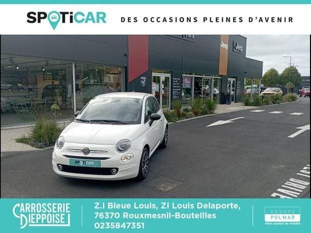 Blanc Utilisé 2024 Fiat 500 Tech Citadine | 13 990 € (Prix juste) - Image 1/4