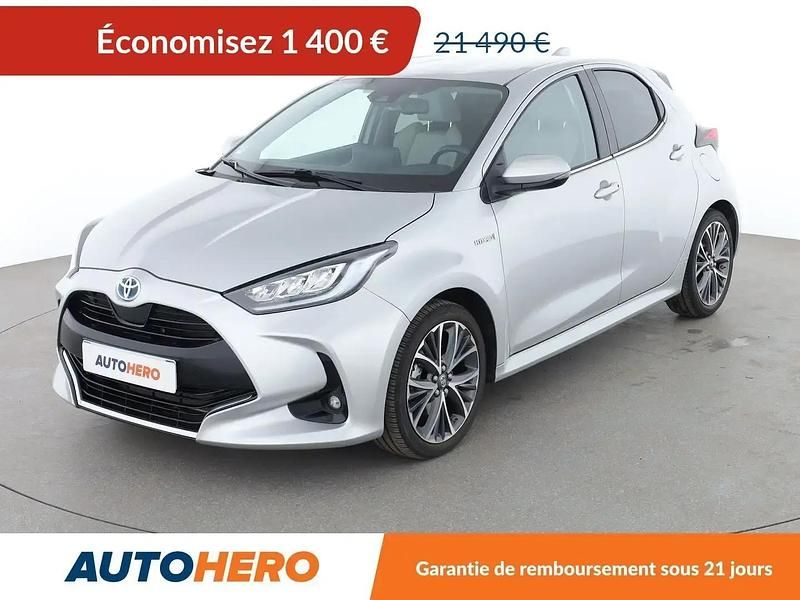 Gris Occasion 2021 Toyota Yaris Hybrid Citadine | 20 090 € (Prix juste) - Image 1/2