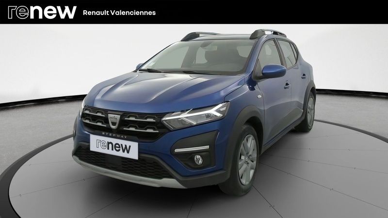 Bleu Utilisé 2021 Dacia Sandero Comfort Citadine | 13 999 € (Prix juste) - Image 1/4