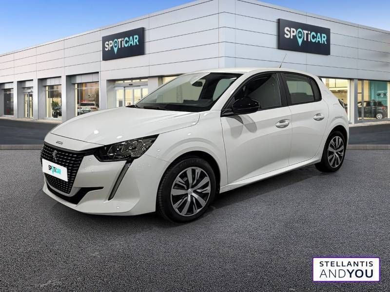 Blanc Utilisé 2023 Peugeot 208 Active Citadine | 12 980 € (Bon prix) - Image 1/3