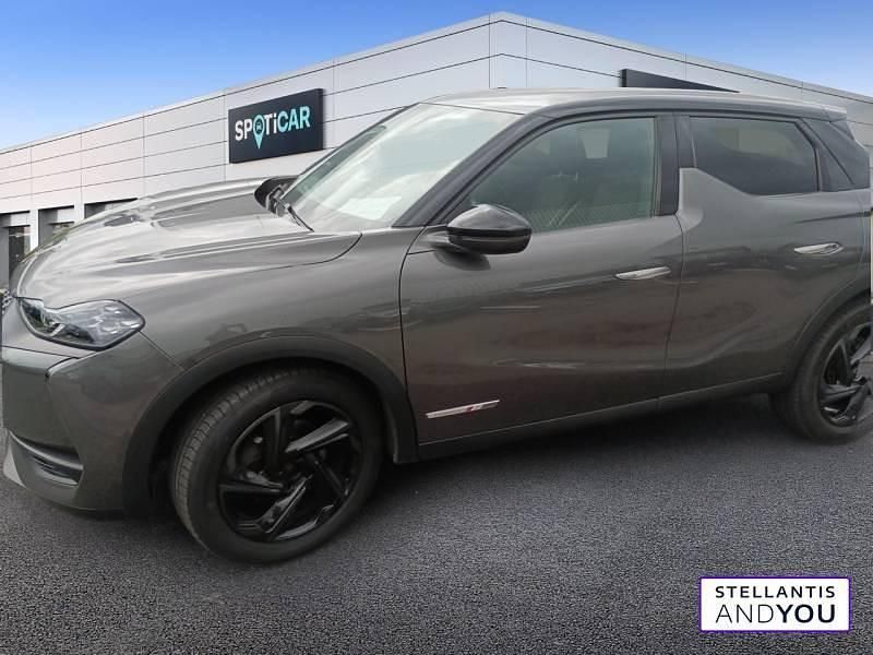Gris Utilisé 2020 DS Automobiles DS3 Crossback Performance Line Plus SUV | 18 290 € (Prix juste) - Image 1/4