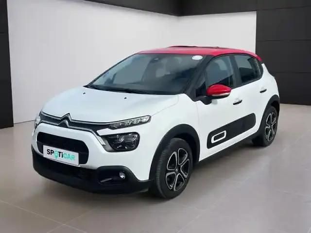 Blanc Utilisé 2022 Citroën C3 PureTech Citadine | 10 990 € (Prix juste) - Image 1/4