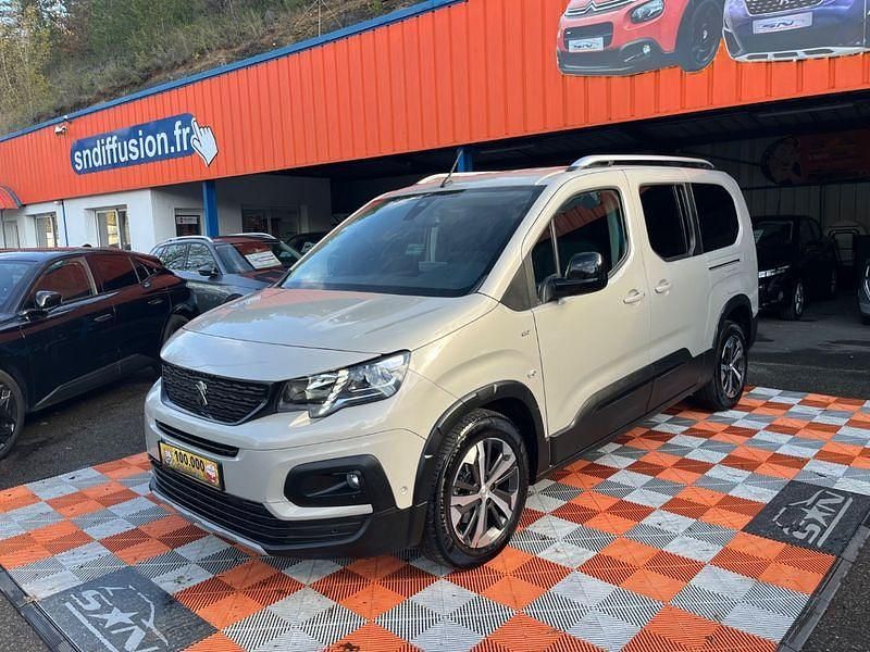 Sable nacré Occasion 2021 Peugeot Rifter GT Monospace | 22 750 € (Prix juste) - Image 1/4