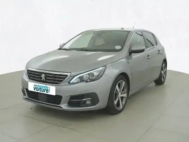 Gris Occasion 2019 Peugeot 308 S Berline | 12 499 € (Bon prix) - Image 1/4