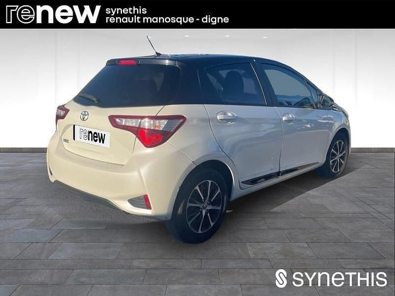 Occasion Toyota Yaris 2018 Blanc Citadine
